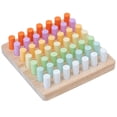 thumbnail image 1 of EeaseMX 1 juego de divertidos juguetes sensoriales de pensamiento lógico Montessori, juguete de madera para niños., 1 of 8