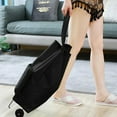 thumbnail image 6 of Xoxingysm Folding Shopping Cart Household Trolley Shopping Bag Folding Trolley Shopping Cart Black,2 In 1 Foldable Shopping Cart Folding Shopping Cart Folding Tug Cart Shopping, 6 of 6