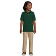 thumbnail image 2 of Wonder Nation Boys Short Sleeve Cotton Blend Polo Shirt, Sizes 4-18 & Husky, 2 of 5