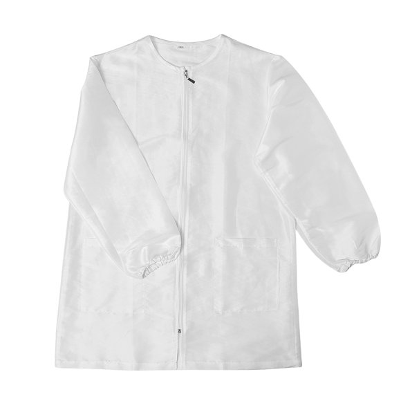 OULII Vêtements de Coiffeur Peignoirs de Salon Fibre Imperméable pour Techniciens de Beauté 1Ensemble