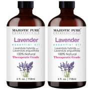 Majestic Pure Lavender Essential Oil, 4 fl oz (Pack of 2)