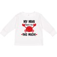 thumbnail image 3 of Inktastic Mimi Loves Me Grandson Boys or Girls Long Sleeve Toddler T-Shirt, 3 of 5