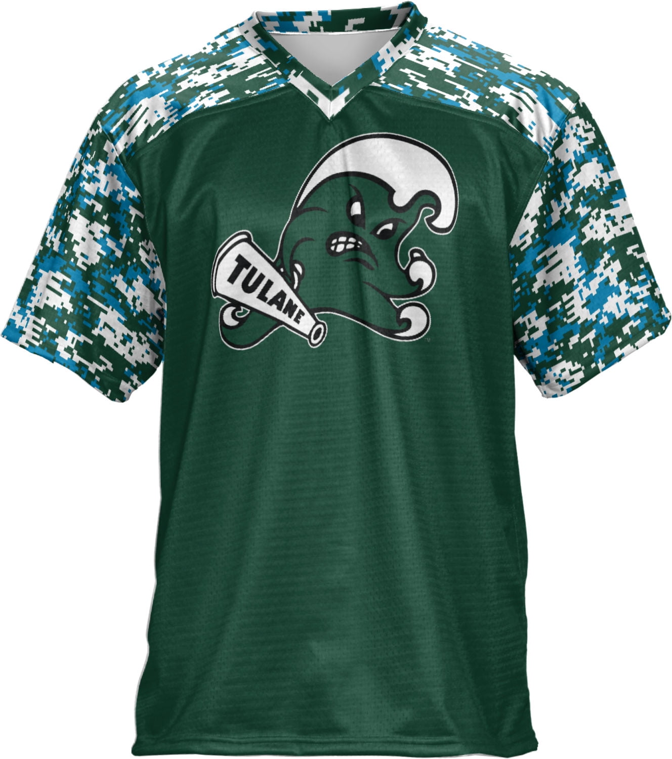 ProSphere Men's Tulane University Digital Football Fan Jersey