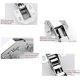 thumbnail image 4 of Small screw-in hinge with spring 90 degree self-closing hinge for lightweight doors, fully surface mounted, pack of 10, 4 of 5