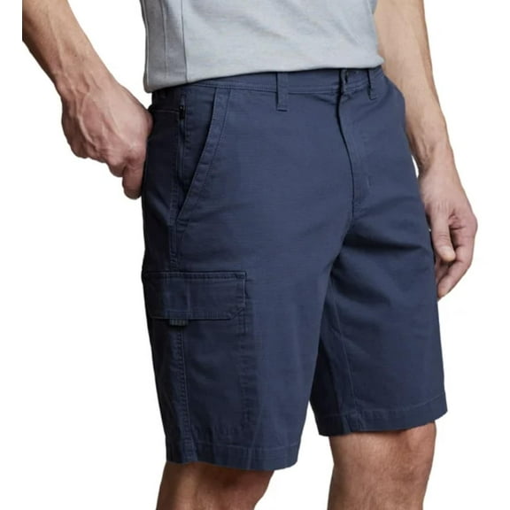 Copper & Oak Supply Co. Men's Venture Ripstop Stretch Cargo Short (US, Waist, 30, Regular, Blue)