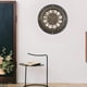 thumbnail image 5 of Relojes de pared redondos de interior de cocina retro con pilas para la Negro Sunnimix Reloj de pared, 5 of 8
