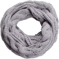 thumbnail image 5 of Women's Padded Loop Scarf Circular Knit Neck Warmer Winter Wool Blend Accessory, 5 of 8