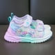 thumbnail image 4 of Disney Sandalias de verano para niña, zapatos de playa con suela de arcoíris a la moda, calzado deportivo informal para niños, zapatos de princesa Elsa para verano, 4 of 4