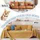 thumbnail image 3 of Funda para Sofá VClife Impermeable 180x260 cm Amarillo 2 Cojines, 3 of 9