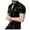 Style 2-Brown, variant on Eashery Short Sleeve Button Up Shirts For Men Men's Short Sleeve Casual Button Down Shirts, Slim Fit Contrast Collared Summer Button Up Shirts for Men White 3X-Large