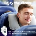 thumbnail image 4 of Earplugs for Black Green Sleeping - 1 Pair 27dB Noise Canceling Plugs, Reusable Silicone Hearing Protection, Earplugs for Sleep Work Concerts Study, 4 of 5