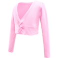 thumbnail image 1 of Ropa de baile para niños Ropa de práctica para niñas Abrigo tipo chal pequeño Ropa para el cuerpo Abrigo de manga larga Ropa de ballet cálida, 1 of 1
