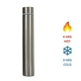 thumbnail image 3 of Slimmest Bouteille d'Eau, Acier Inoxydable 304, 10oz Ultra, Design Mince, Argent, 3 of 6