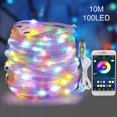 thumbnail image 2 of Christmas Decor Smart Outdoor Light Color Changing P65 Waterproof Christmas (10M 100LEDs), 2 of 9
