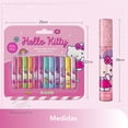 thumbnail image 5 of Set de Brillo Labial Hello Kitty con 12 Piezas y Tapa Decorada con Glitter, Regalo Ideal para Niñas - MAKEUPERIA, 5 of 5
