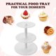 thumbnail image 2 of Soporte de exhibición para postres, soporte de tres niveles para postres, novedad, soporte para magdalenas, soporte para servir postres para fiestas, 2 of 4