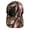 Pink, variant on Camouflage Hat with Hardwood Pattern (Brown Camo)