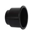 thumbnail image 2 of Ximing 2 Pcs Porte-Gobelets en Plastique Noir pour Boissons Bateau Marin RV Universel, 2 of 7