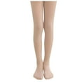 thumbnail image 2 of Ersazi Footless Tights For Girls Women'S All Age Thin Velvet Dance Socks Base Socks White Pantyhose Xxl Beige, 2 of 2