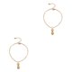 thumbnail image 3 of Pulseras de tobillo Qarigey de aleación elegante Tridimensional para Señora adolescentes Niñas Mujeres Adultos Oro CBP253680, 3 of 6