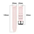 thumbnail image 3 of Estbridge Silicone Strap 22mm Watch Band Replacement for Watch S1 (Orange), 3 of 8