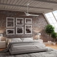 thumbnail image 5 of Hunter ZenTech 52 Inch Smart Ceiling Fan with LED Light for Bedroom or Living Room, Indoor/Outdoor Damp Rated, 3-Blade, Fresh White, Wi-Fi Enabled, Works with Alexa, Google & Apple, 5 of 20