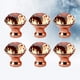thumbnail image 4 of EeaseMX pomos de cristal con diseño de diamante para armarios, cajones, armarios de cocina y muebles con tornillos (oro rosa)., 4 of 8