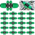 thumbnail image 1 of Locked Barbed Tee Connectors /\uD to /\uD Drip Irrigation Fittings Kit /mm to /mm Tube Lock Female Connector Way Barbed Lock Irrigation Parts for Watering System, 1 of 6