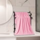 thumbnail image 1 of Amzcrzy Funda Nórdica, Sábana, Funda De Almohada De Satén, 2 Piezas, Fibra Fina, Toalla Con Osito De Peluche En Relieve, Fuerte Absorción De Agua, Toalla Suave Y Gruesa, Toallas De Baño, Manta Con Pe, 1 of 6
