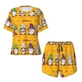 thumbnail image 4 of Lsque Cute Gnomes Halloween Women's Short-Sleeved Pajama Set - 2 Piece Soft and Lightweight Sleepwear Set-Medium, 4 of 9