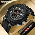 thumbnail image 5 of EXPLOJOY Men's G-Style Dual Display Sport Watch – Waterproof Quartz Chronograph Wristwatch for Outdoor & Tactical Use, 5 of 10