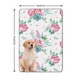 thumbnail image 3 of 2-Set Floral Design Washable Puppy Pads, Medium 24x35 Inch Reusable Dog Training Mats, Non-Slip Potty Pads for Indoor Floor and Crate Protection, 3 of 8