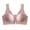 Pinks, variant on LLYwey Mesh Bras for Women Women's Front Buckle Solid Color No Underwire Bra Daily Bra Women Size Nylon Training Bra Style LW-9 Gray XXL