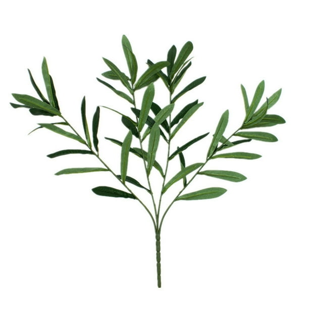 Decoración de hojas de olivo Sincero artificiales para bodas y jardines