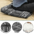 thumbnail image 5 of 22 Inch Square Meditation Cushion, Dutch Velvet Boho Floor Pillow for Yoga, Reading Nook, and Lounging, 5 of 7