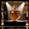 Hanukkah dreidel whisky bottle