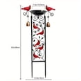 thumbnail image 5 of 1 Pack Outdoor Metal Tall Birdbath For Planter, Vintage Decorative Birdbath With Cardinal Statue, Garden Plant Stand, Antique Birdbath For Climbing Plants With Bell And Removable Iron Pots, 5 of 9