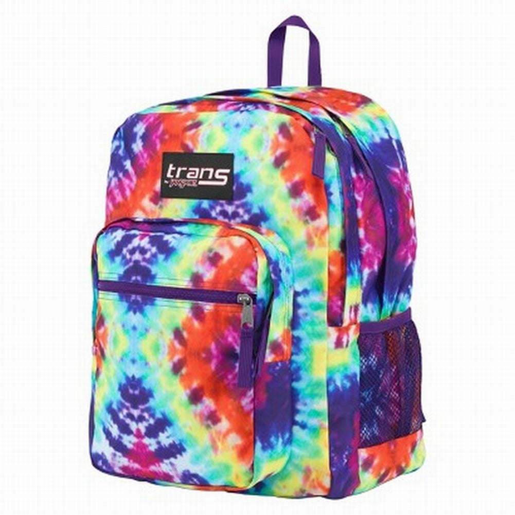 jansport rainbow tie dye backpack