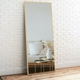 thumbnail image 1 of NeuType 59"x16" Gold Full Length Mirror Floor Mirror, 1 of 7