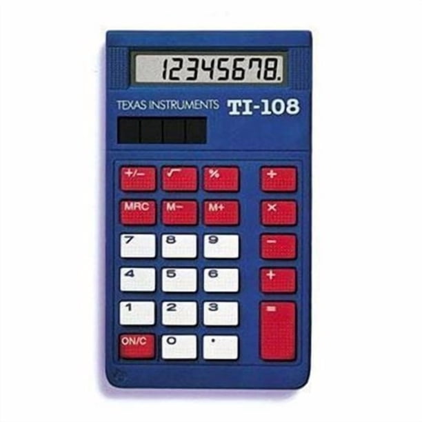 Texas Instruments TI108 Sencillo 108/BK/D de Texas Instruments