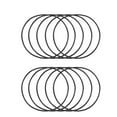 thumbnail image 1 of Unique Bargains 10 Pcs 57mm Inside Dia 1.5mm Thickness Rubber Oil Sealing Gasket O Rings, 1 of 1
