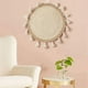 thumbnail image 3 of 2X Cesta Tejida Decoración de la Pared Cesta Tejida Decoración de la Pared de Mimbre Colgante de Pared Pequeño Macramé Boho Arte de la Pared Decoración del Hogar, 3 of 5