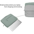 thumbnail image 2 of MOSISO for Macbook Air/Pro 13.3" Laptop Sleeve Briefcase Handbag Multifunctional Polyester Carrying Pouch Zipper Notebook Computer Bag, Antique Green, 2 of 6