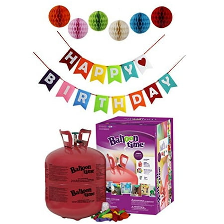 Balloon Time Disposable Helium Tank 14 9 Cu Ft Walmart