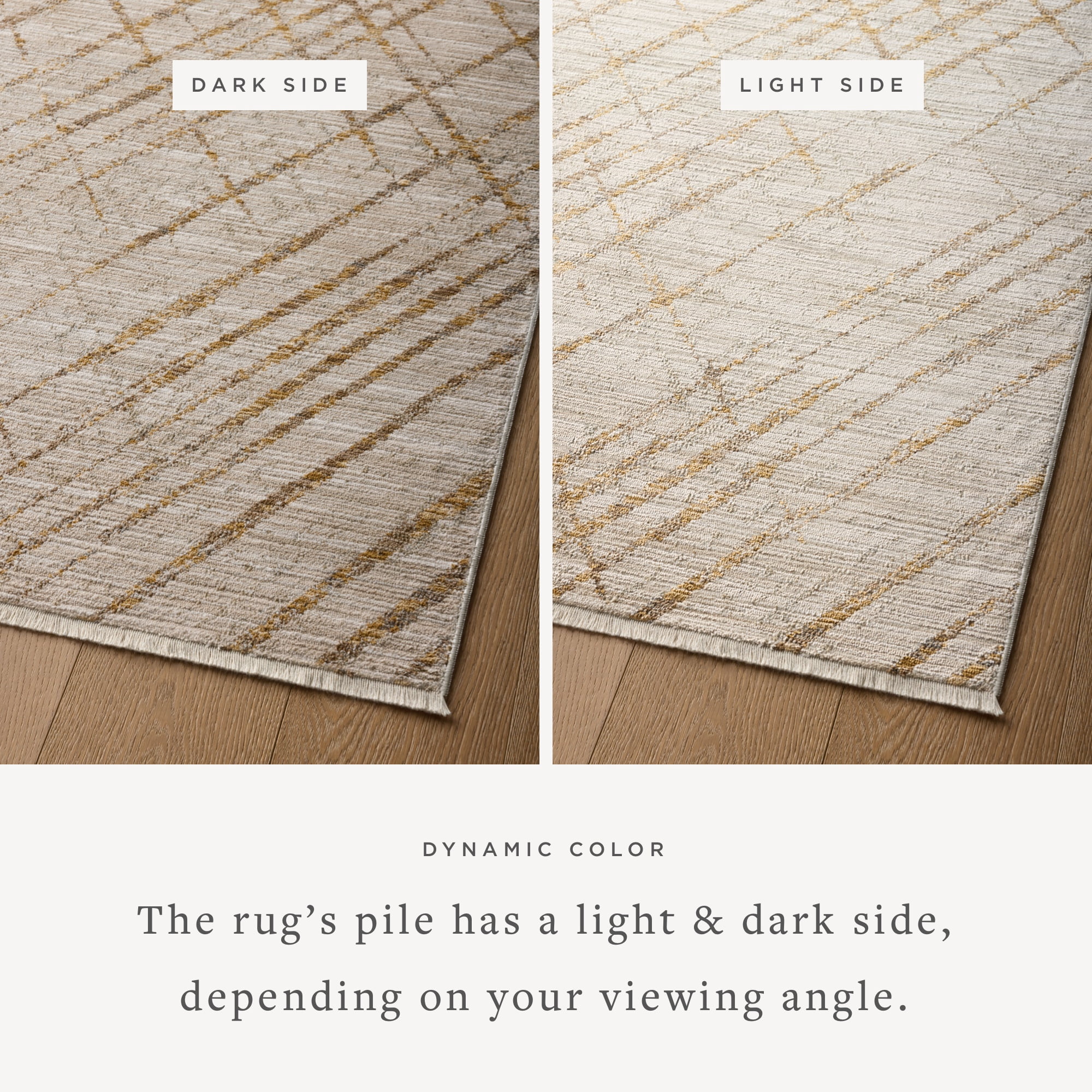 Loloi Wade Beige / Gold 9'-3" x 13'-1" Area Rug