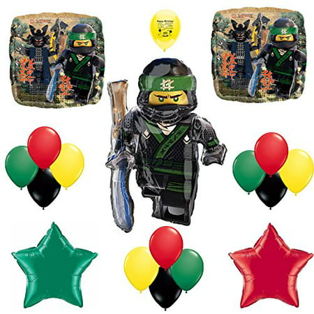 Lego Ninjago Movie Party Supplies Birthday Party Balloon Set