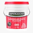 thumbnail image 1 of Impermeabilizante Impercaucho Siliconado y Mejorado 40m2 a Dos Manos 12A Terracota 19L, 1 of 2