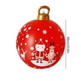 thumbnail image 3 of Ballon de Noël Gonflable 60cm PVC Lumineux Ballon de Noël Gonflable (Style S), 3 of 8