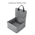 thumbnail image 4 of Cubierta del Asiente para el Automóvil del perro Trasero para el asiento delantero de la carcasa de mascotas impermeable para la alfombra de perros extra deseño, 4 of 6
