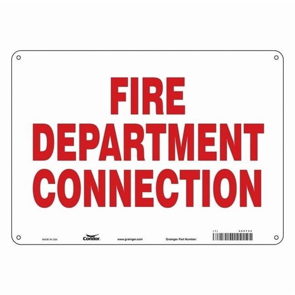 Safety Sign,14" W,10" H,0.055" Thickness 469T59